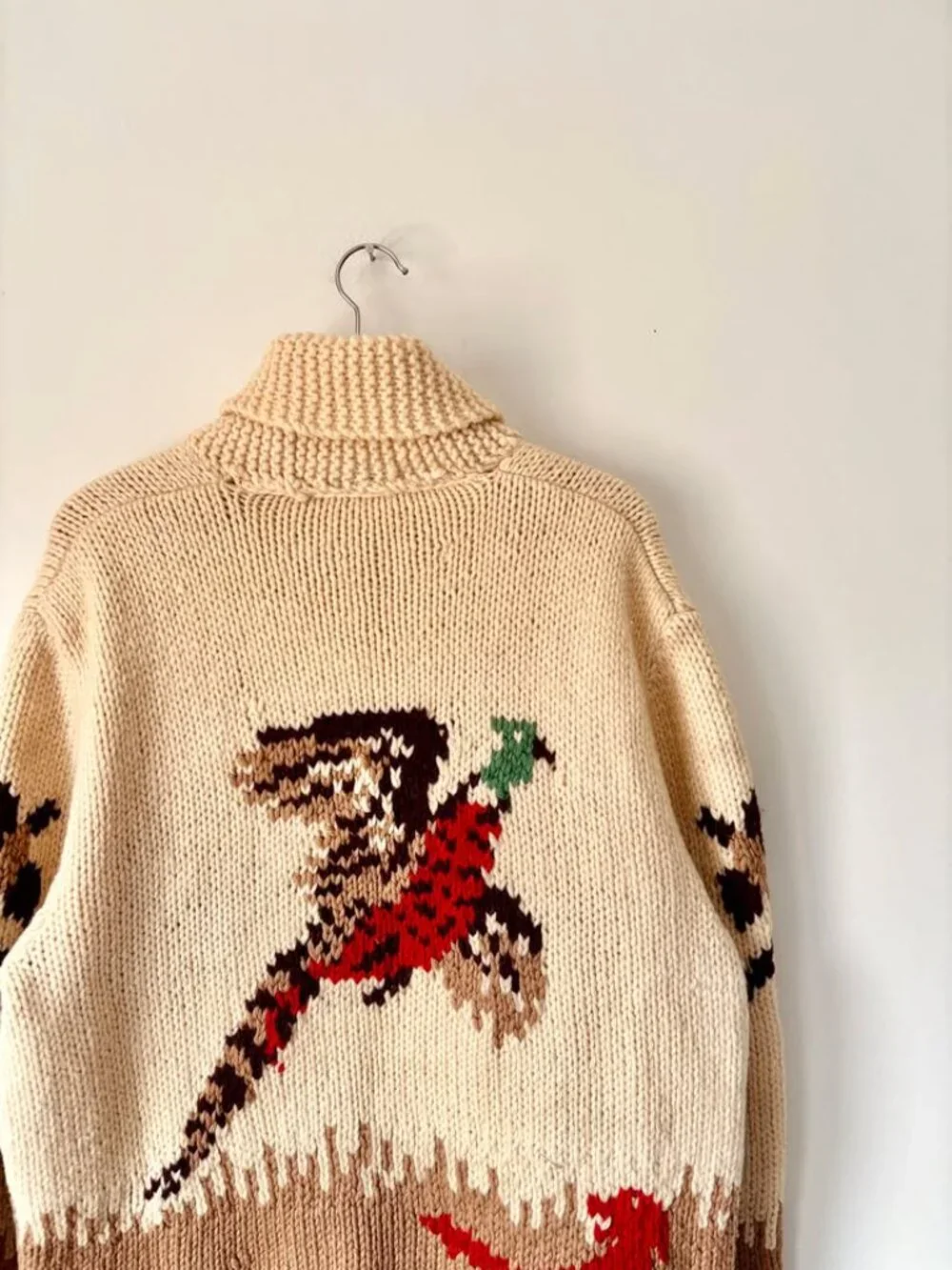 Vintage Pheasant Mary Maxim Sweater - Picture 2 of 2